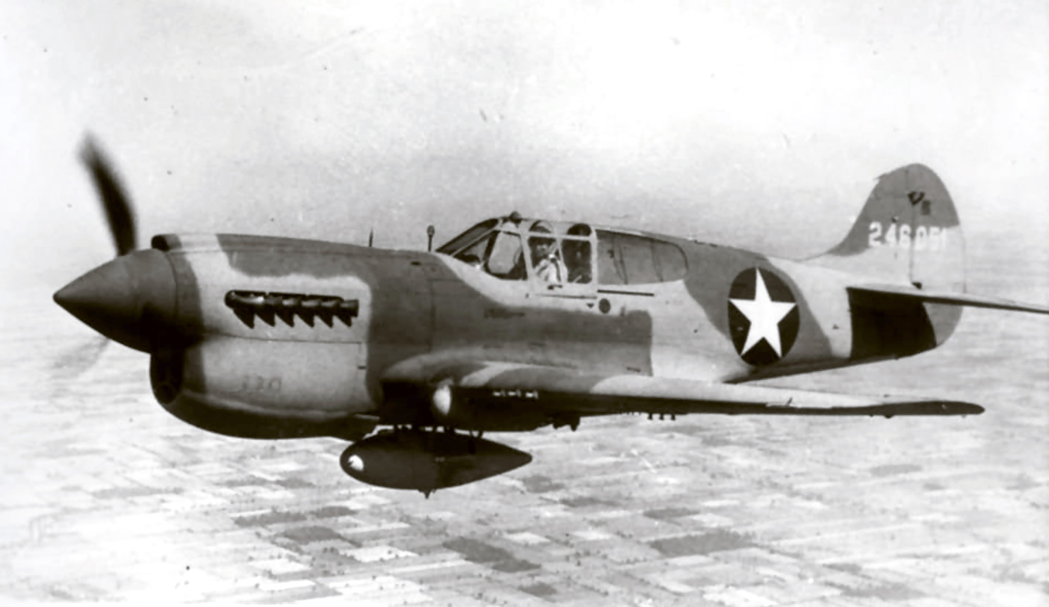 Curtiss P-40P-40K-1CU 42-46051